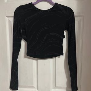 Crop top long sleeve